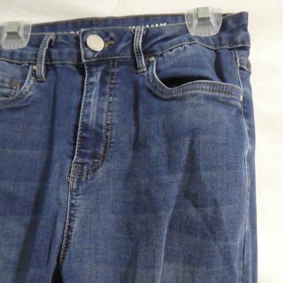 SWS X DENIM CO. CALI | size 7 | Blue Distressed Denim | Cali High Rise Skinny - Picture 5 of 16